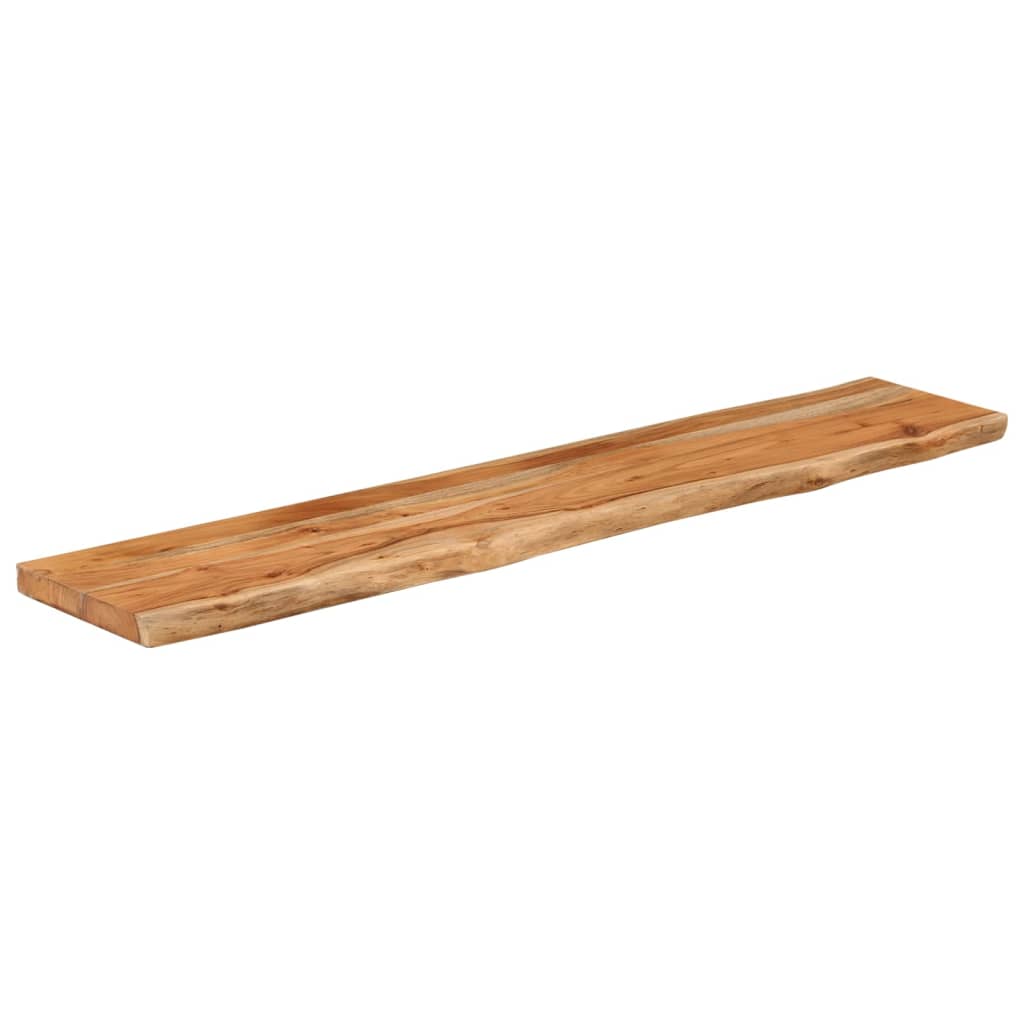 bordplade 180x40x3,8 cm rektangulær massivt akacietræ