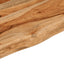bordplade 180x40x3,8 cm rektangulær massivt akacietræ