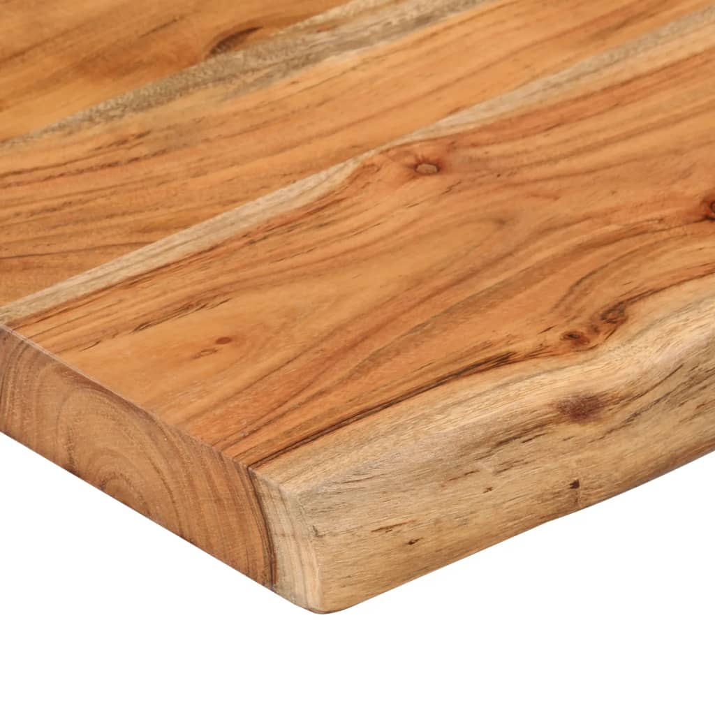 bordplade 180x40x3,8 cm rektangulær massivt akacietræ