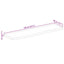 bordplade 120x40x2,5 cm naturlig kant massivt ru mangotræ