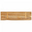 bordplade 120x30x3,8 cm naturlig kant massivt mangotræ