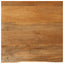 bordplade 60x60x3,8 cm naturlig kant massivt mangotræ