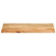 bordplade 100x60x2,5 cm naturlig kant massivt mangotræ
