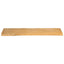 bordplade 140x40x3,8 cm naturlig kant massivt mangotræ