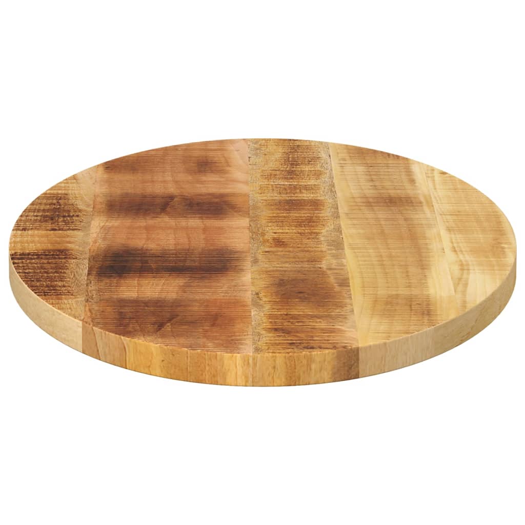 bordplade 140x50x3,8 cm oval massivt mangotræ