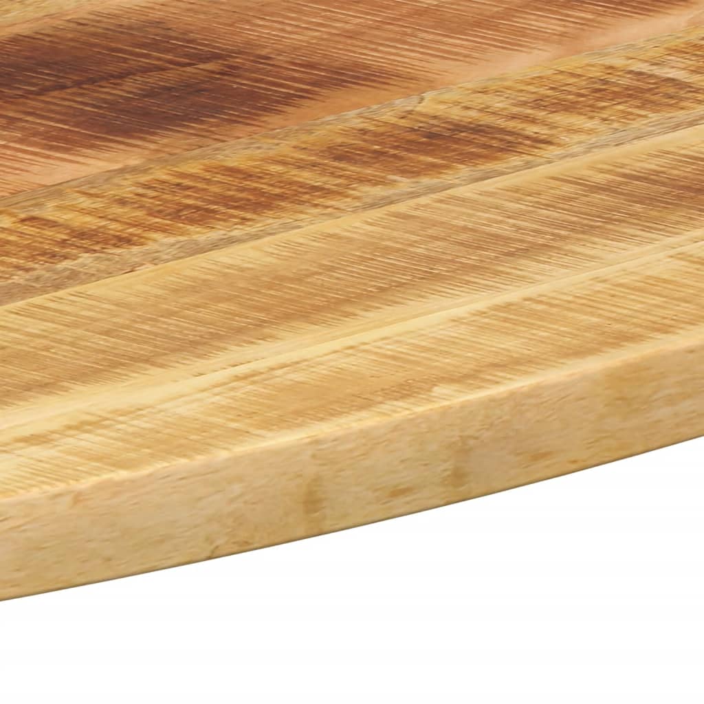 bordplade 140x50x3,8 cm oval massivt mangotræ