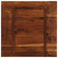 bordplade 80x80x2,5 cm firkantet massivt genbrugstræ