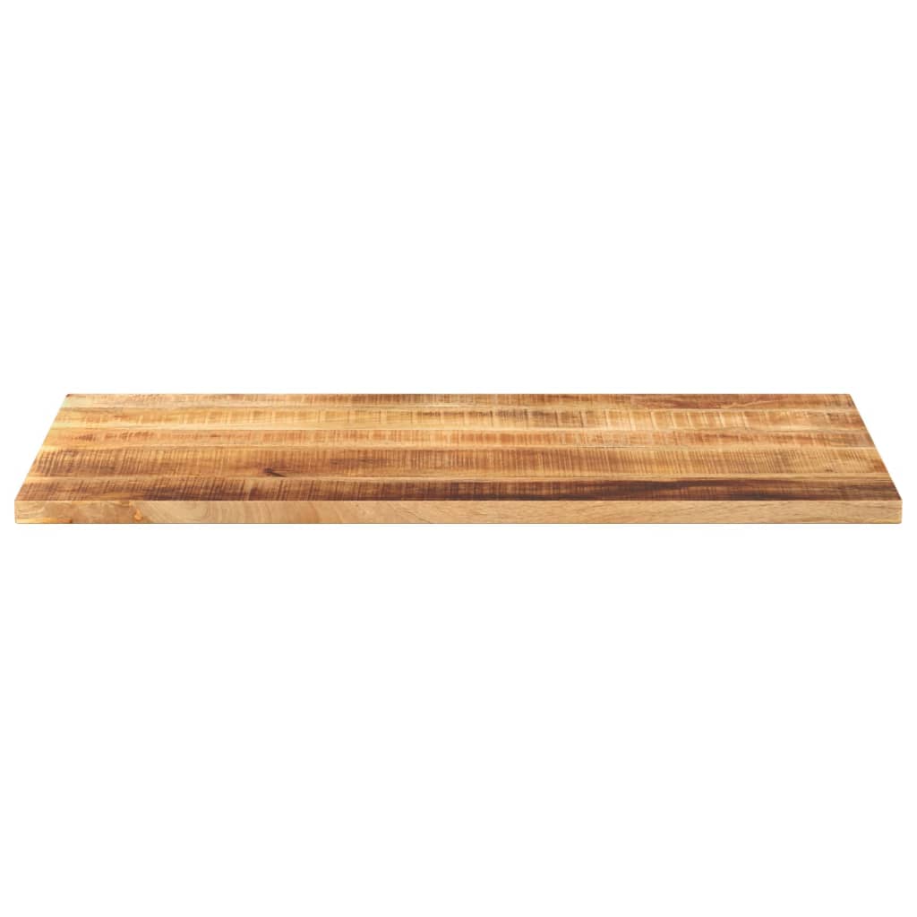 bordplade 120x60x1,5 cm rektangulær massivt ru mangotræ