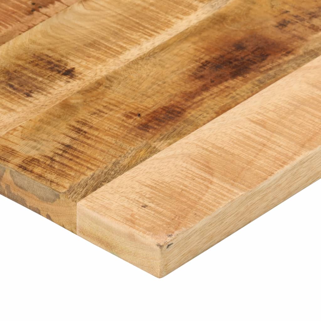 bordplade 120x60x1,5 cm rektangulær massivt ru mangotræ