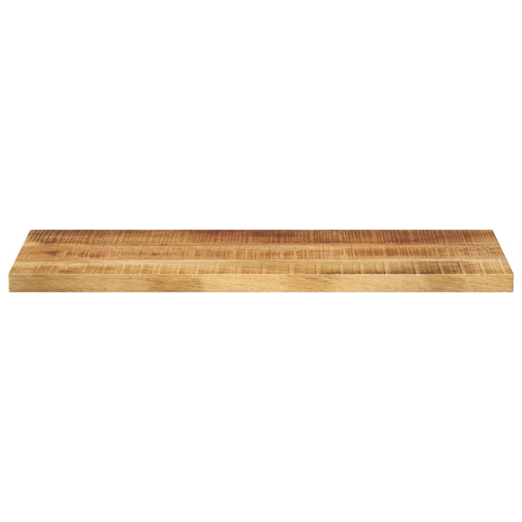 bordplade 90x20x3,8 cm rektangulær massivt ru mangotræ