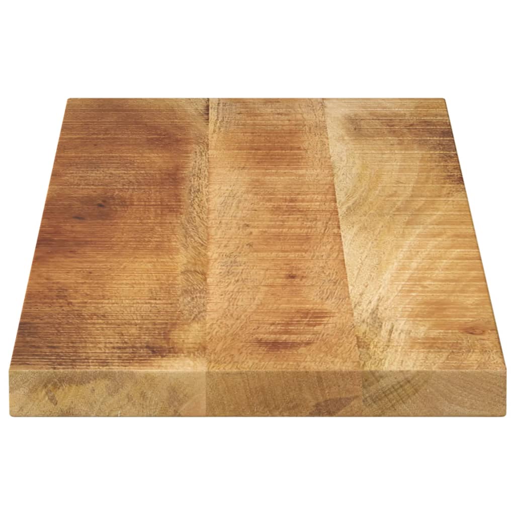 bordplade 90x20x3,8 cm rektangulær massivt ru mangotræ