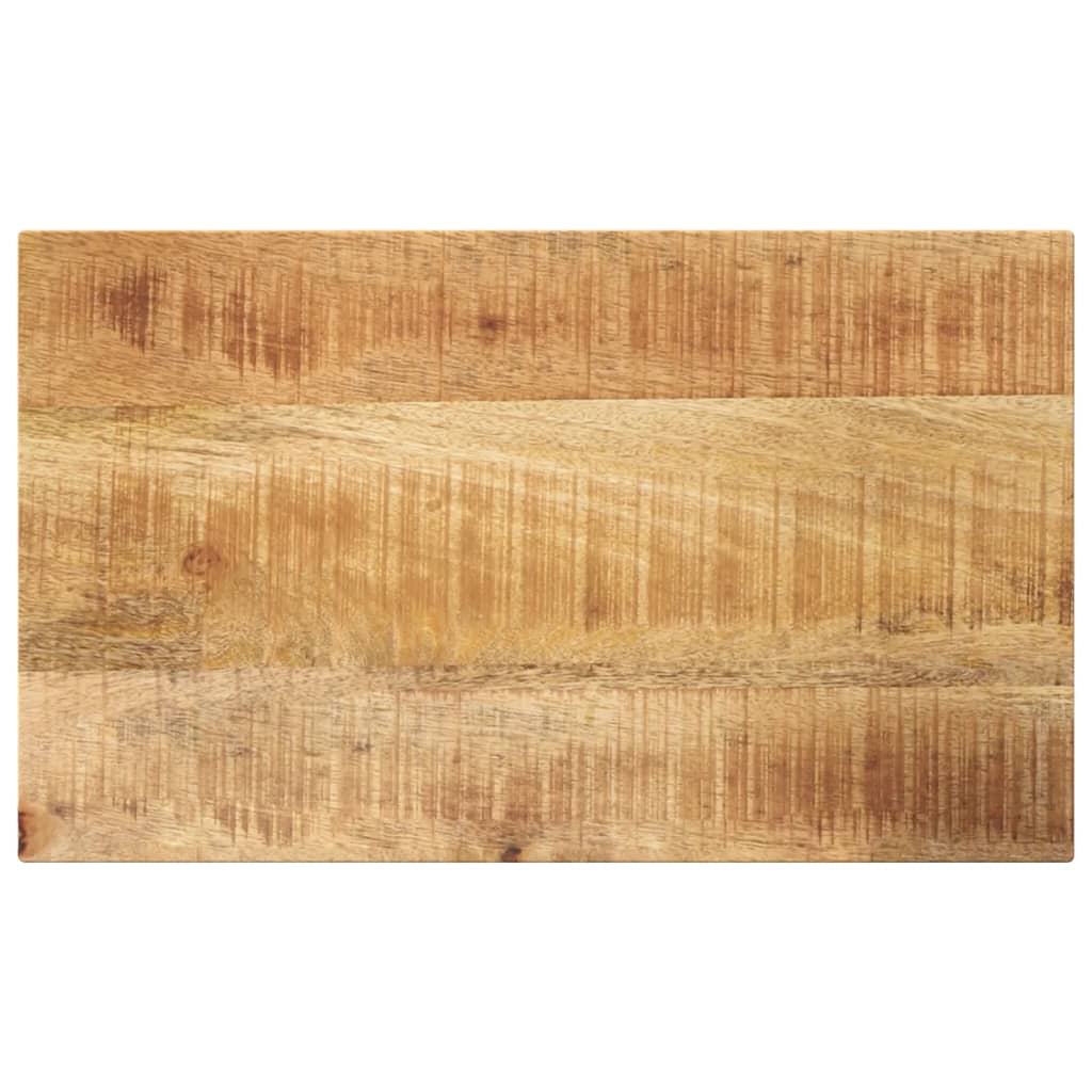 bordplade 60x30x3,8 cm rektangulær massivt ru mangotræ