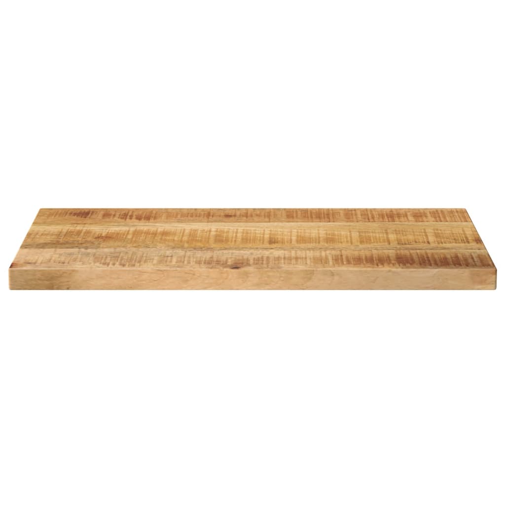 bordplade 60x30x3,8 cm rektangulær massivt ru mangotræ