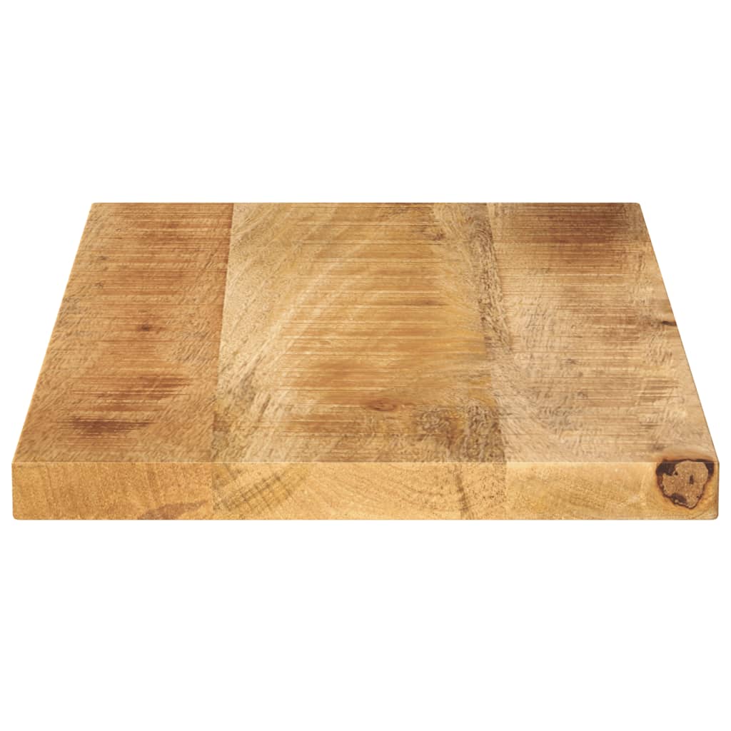 bordplade 60x30x3,8 cm rektangulær massivt ru mangotræ