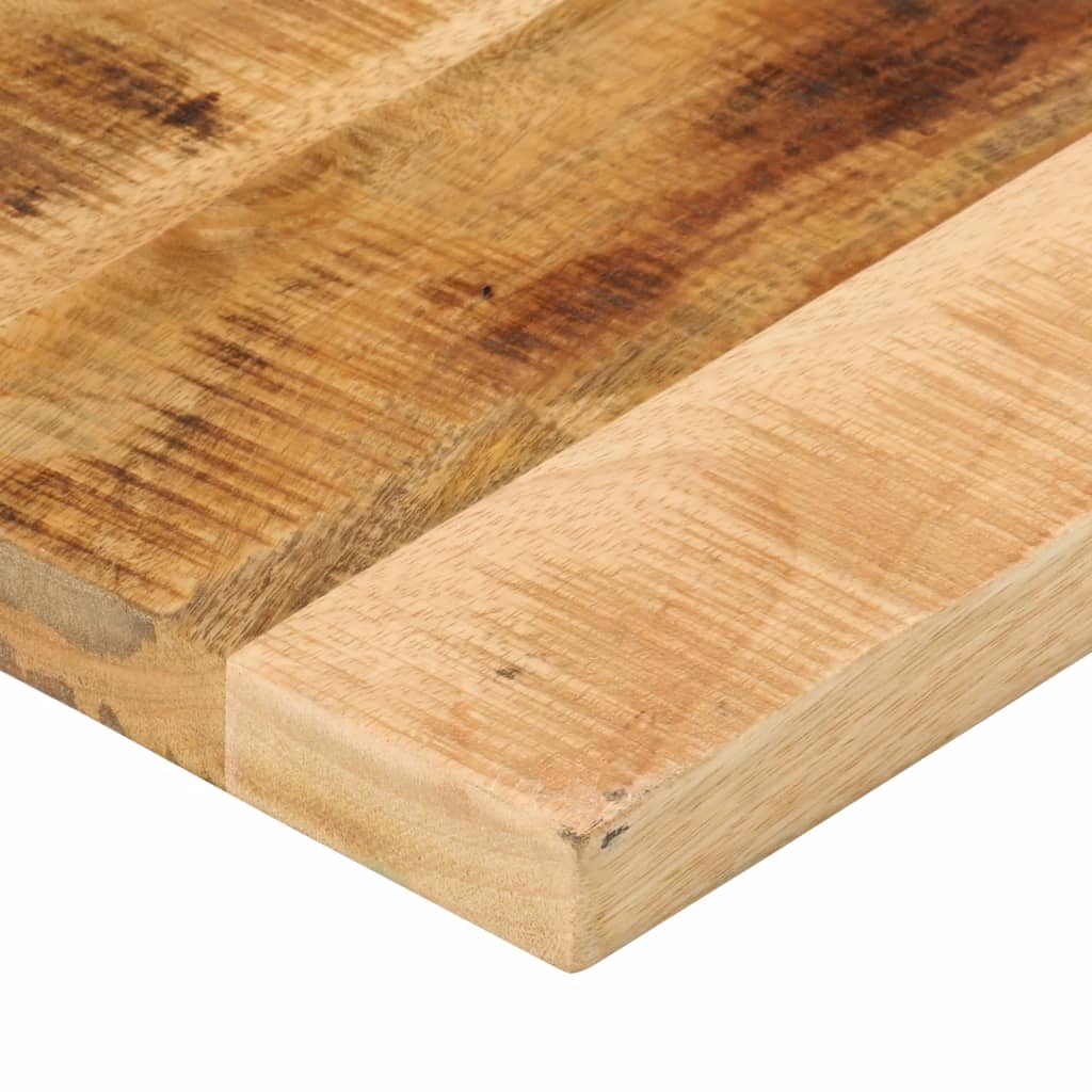 bordplade 60x30x3,8 cm rektangulær massivt ru mangotræ