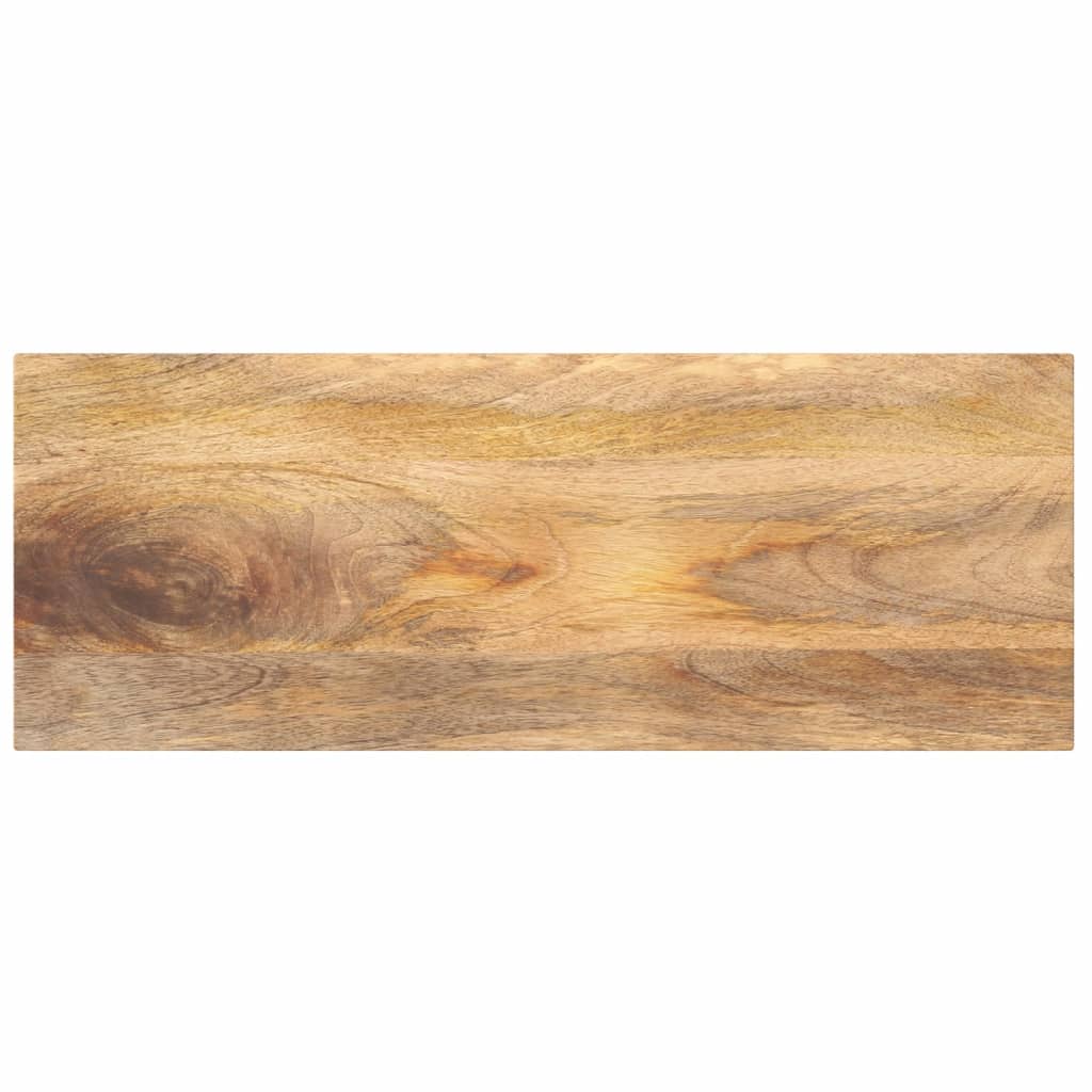 bordplade 90x20x3,8 cm rektangulær massivt mangotræ