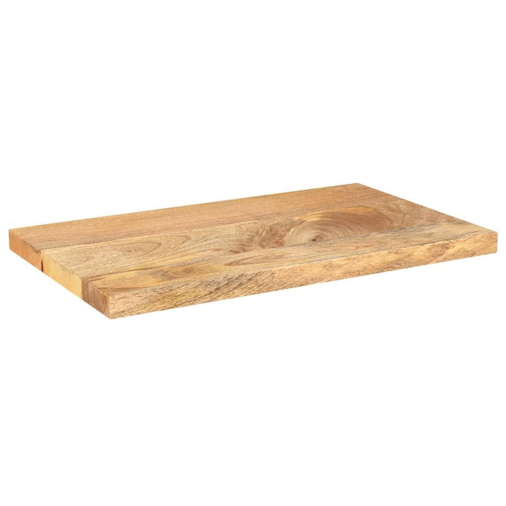 bordplade 40x30x3,8 cm rektangulær massivt mangotræ