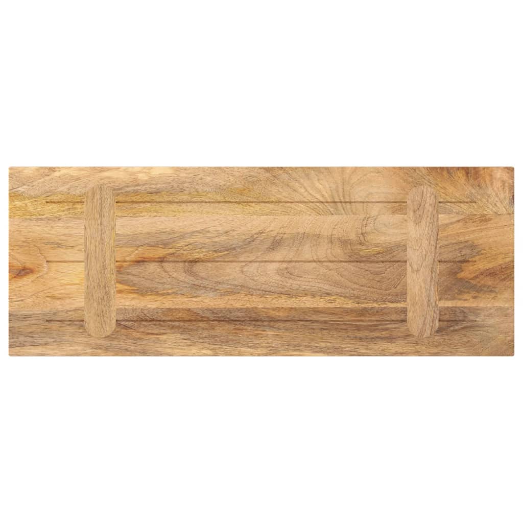 bordplade 70x30x3,8 cm rektangulær massivt mangotræ
