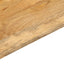 bordplade 70x30x3,8 cm rektangulær massivt mangotræ