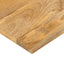 bordplade 80x30x3,8 cm rektangulær massivt mangotræ