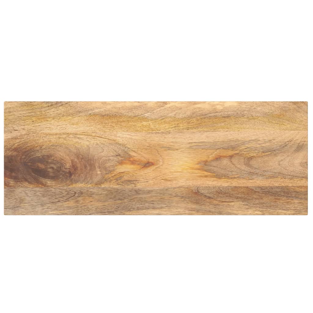 bordplade 80x40x3,8 cm rektangulær massivt mangotræ