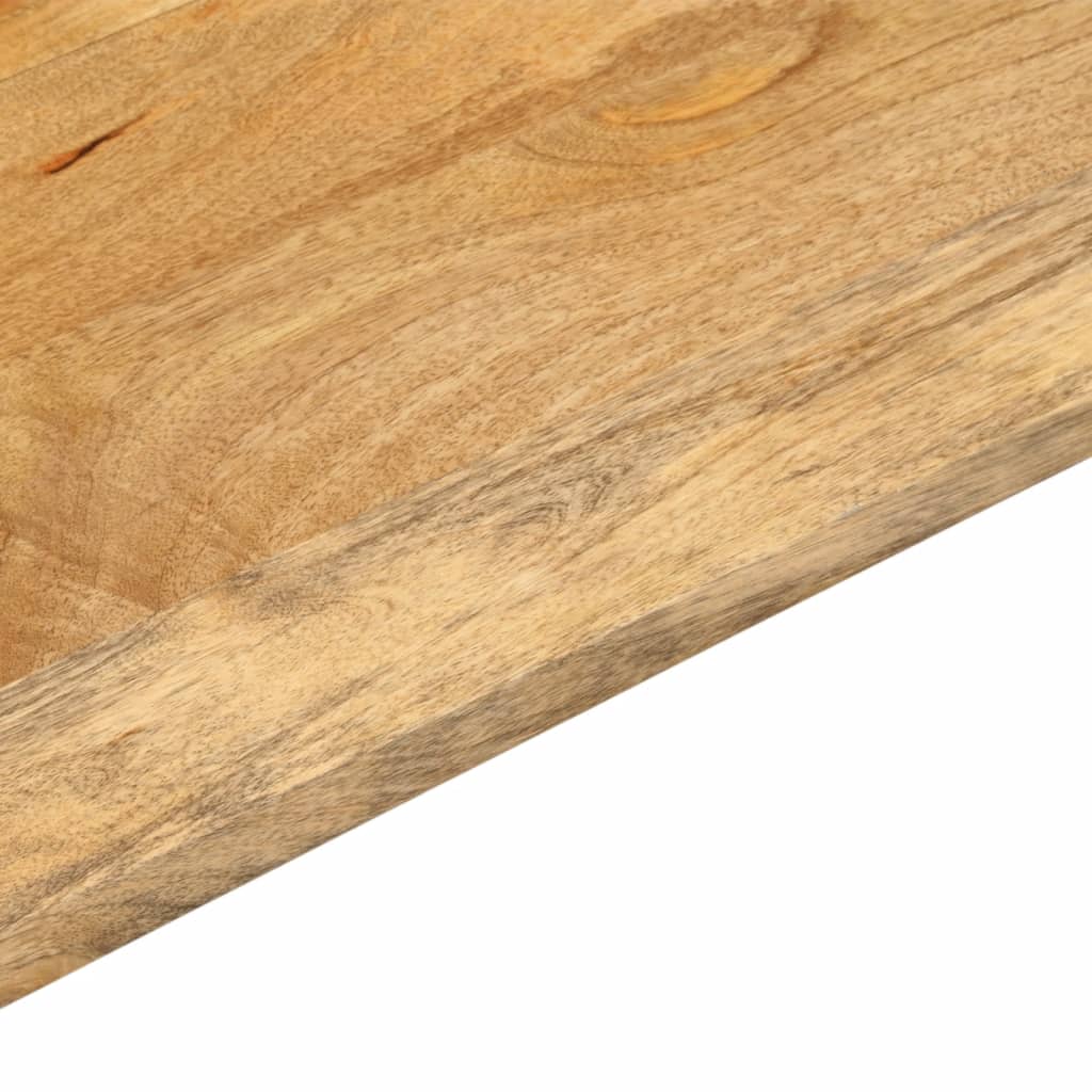 bordplade 80x40x3,8 cm rektangulær massivt mangotræ