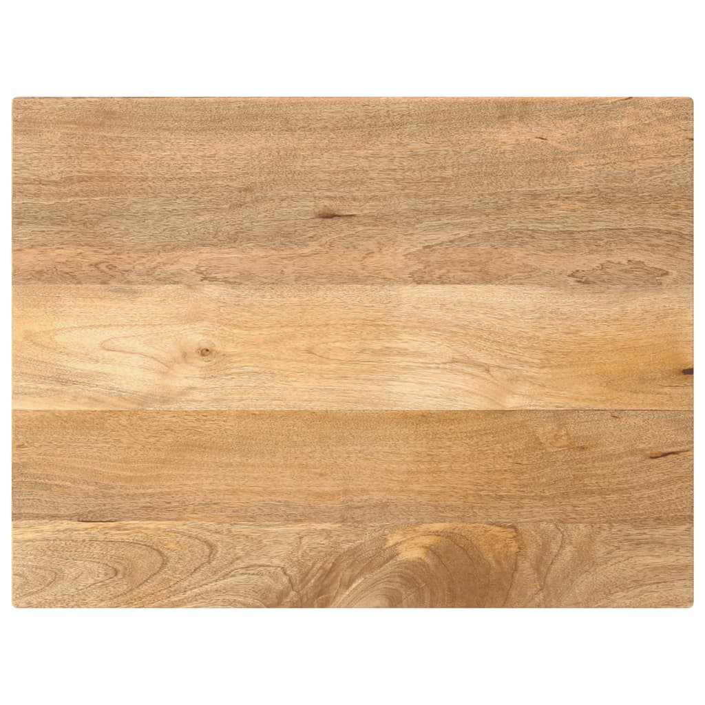bordplade 80x50x3,8 cm rektangulær massivt mangotræ