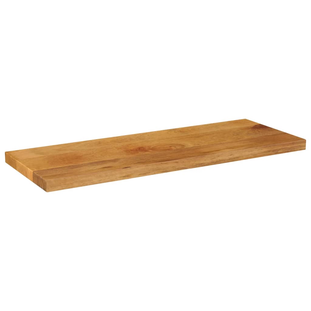 bordplade 90x20x2,5 cm rektangulær massivt mangotræ