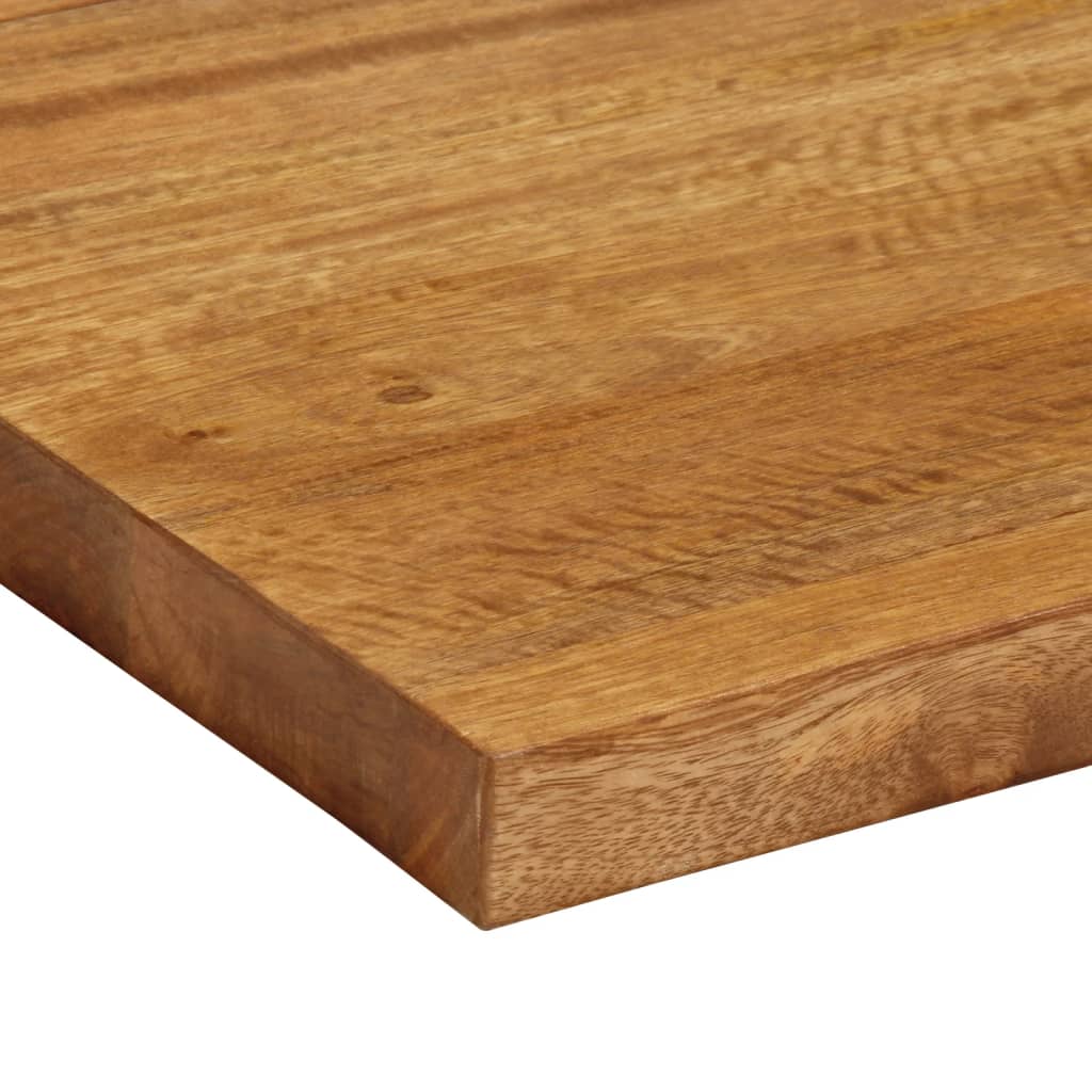 bordplade 110x80x2,5 cm rektangulær massivt mangotræ