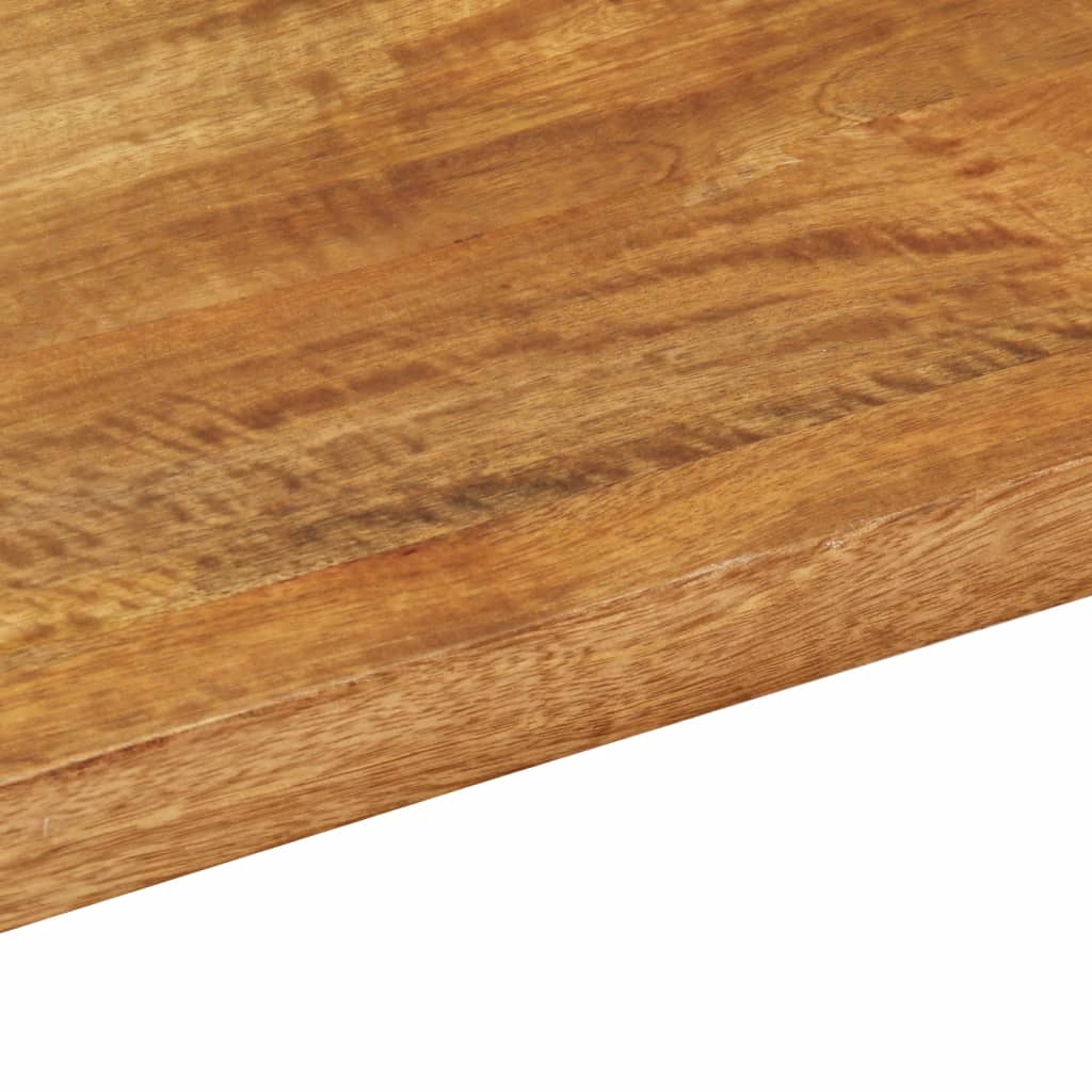 bordplade 110x80x2,5 cm rektangulær massivt mangotræ