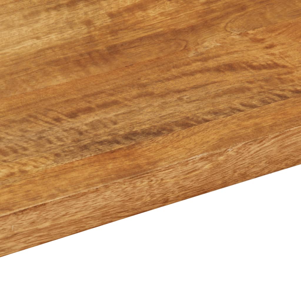 bordplade 80x60x3,8 cm rektangulær massivt mangotræ