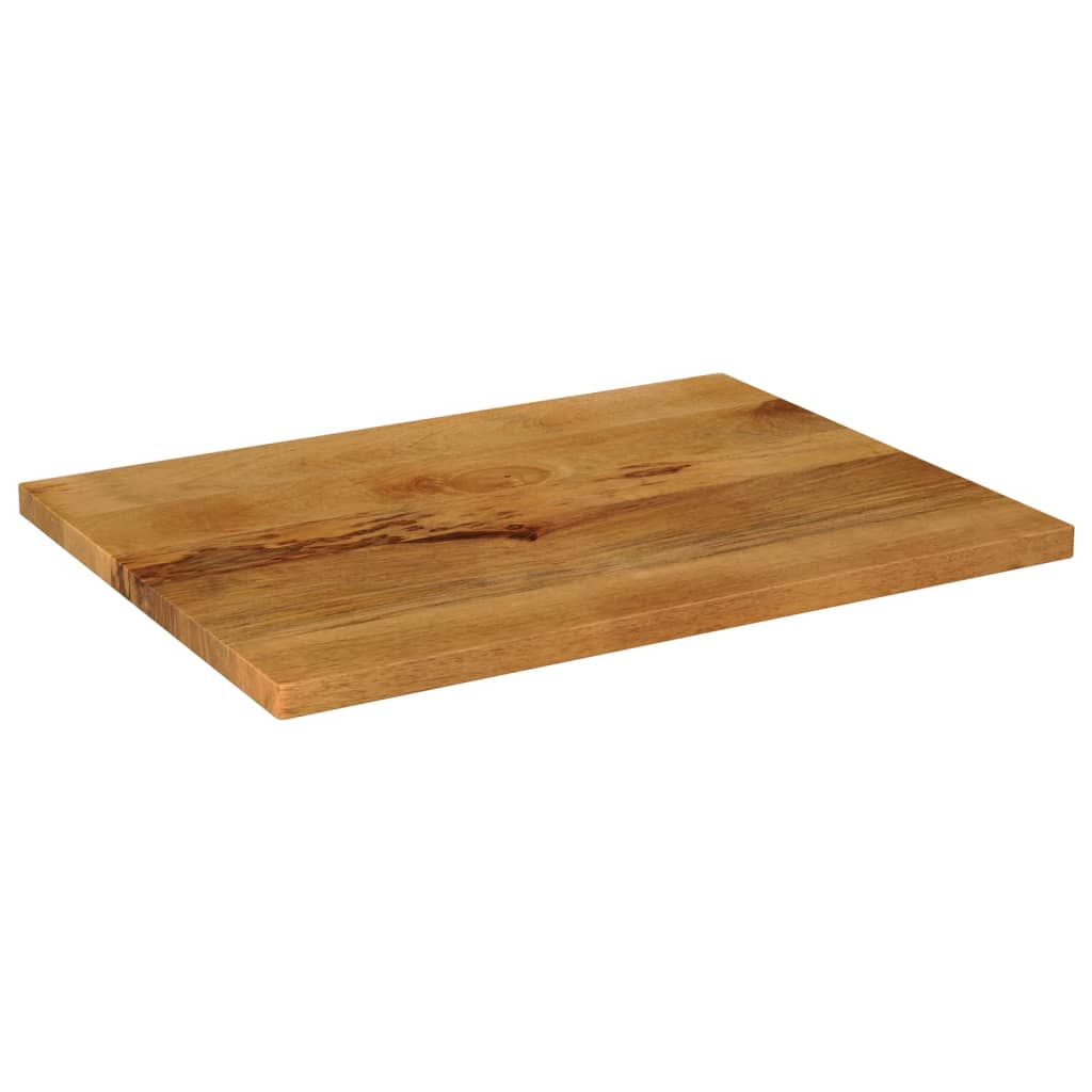 bordplade 90x60x3,8 cm rektangulær massivt mangotræ