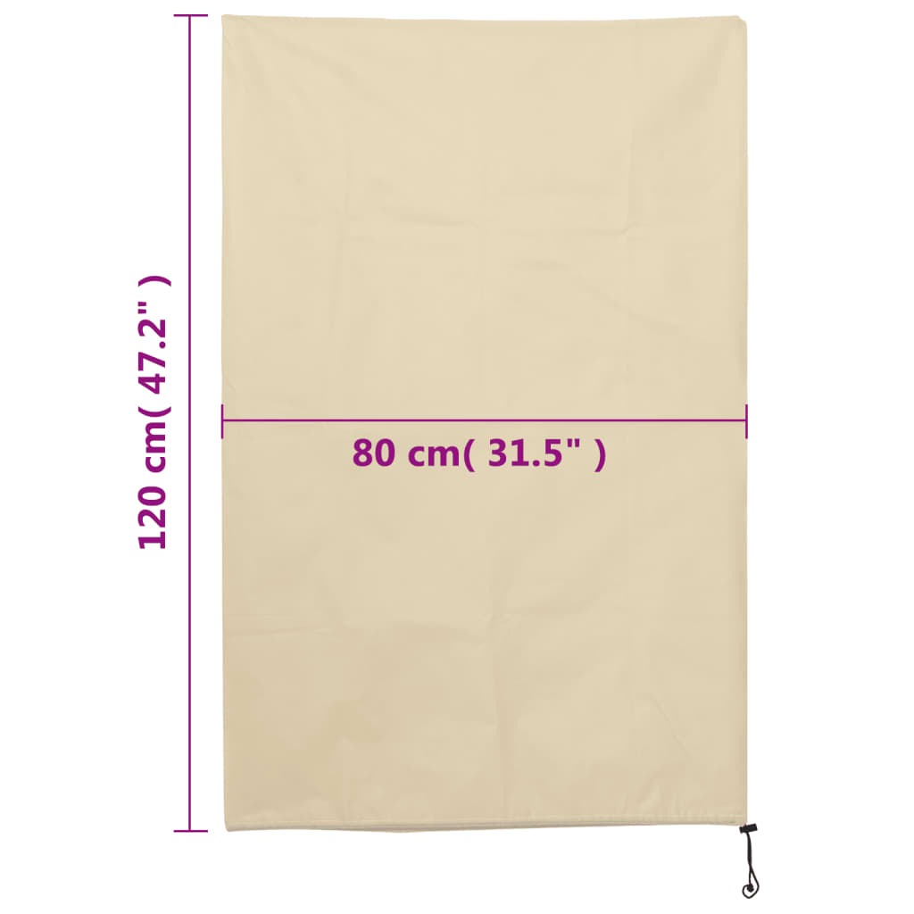 plantebeskyttelse med snore 8 stk. 70 g/m² 0,8x1,2 m