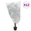 plantebeskyttelse med snore 12 stk. 70 g/m² 0,8x1,2 m
