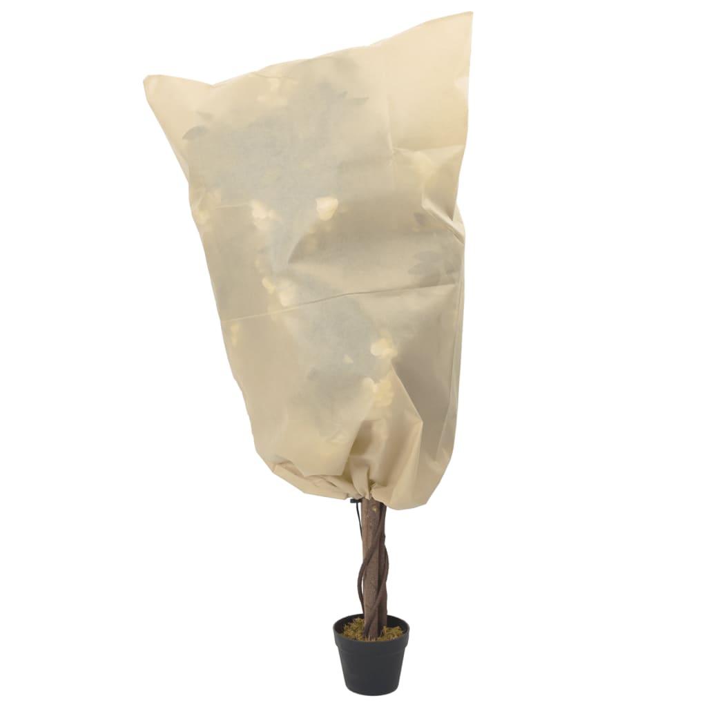 plantebeskyttelse med snore 12 stk. 70 g/m² 0,8x1,2 m