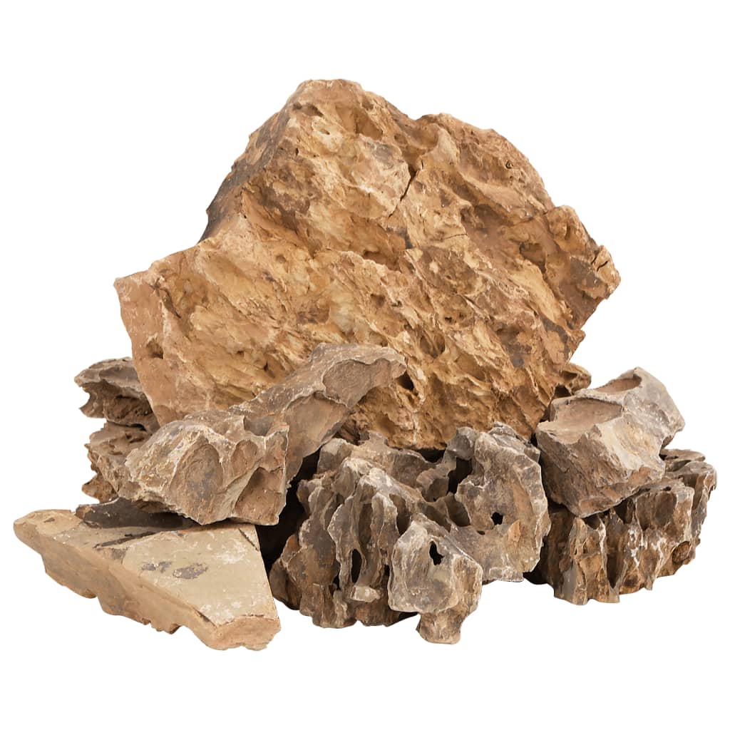 dragesten 25 kg 5-30 cm brun
