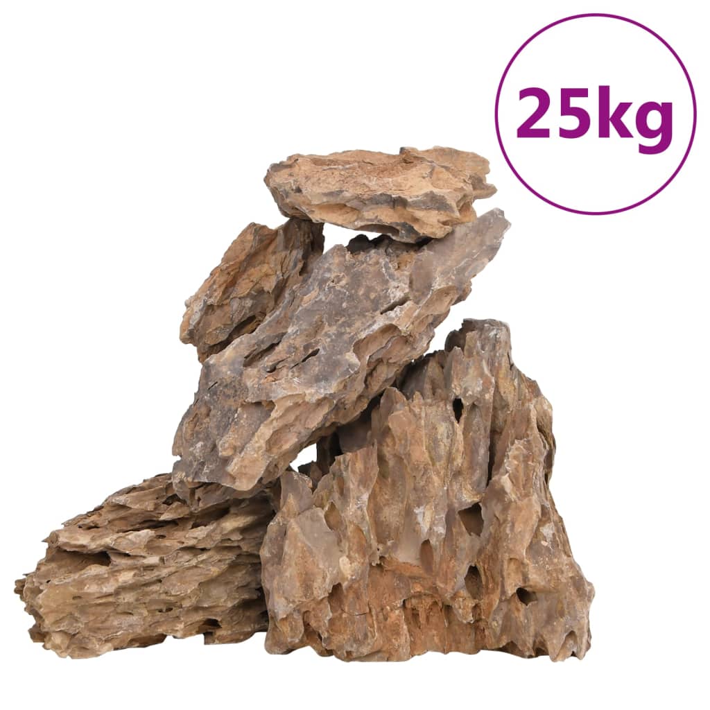 dragesten 25 kg 10-30 cm blandede farver