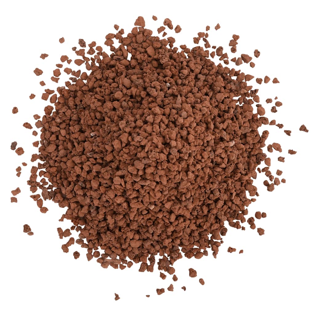 vulkanske sten 25 kg 5-8 mm rød