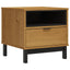 sidebord FLAM 50x50x50 cm massivt fyrretræ