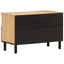 tv-bord 70x33x46 cm massivt mangotræ