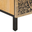 tv-bord 70x33x46 cm massivt mangotræ