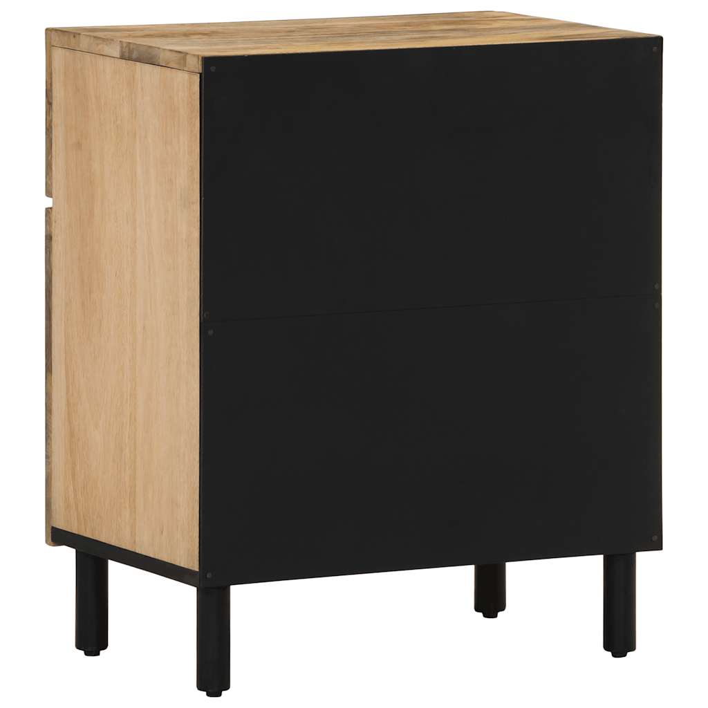 sengebord 50x33x60 cm massivt mangotræ