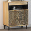 skab 60x33x75 cm massivt mangotræ