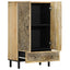skab 60x33x100 cm massivt mangotræ