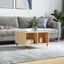 sofabord 60x50x36,5 cm konstrueret træ sonoma-eg