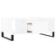 sofabord 90x50x36,5 cm konstrueret træ hvid