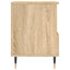 sengebord 40x35x50 cm konstrueret træ sonoma-eg