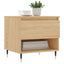 sofaborde 2 stk. 50x46x50 cm konstrueret træ sonoma-eg