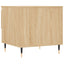 sofaborde 2 stk. 50x46x50 cm konstrueret træ sonoma-eg