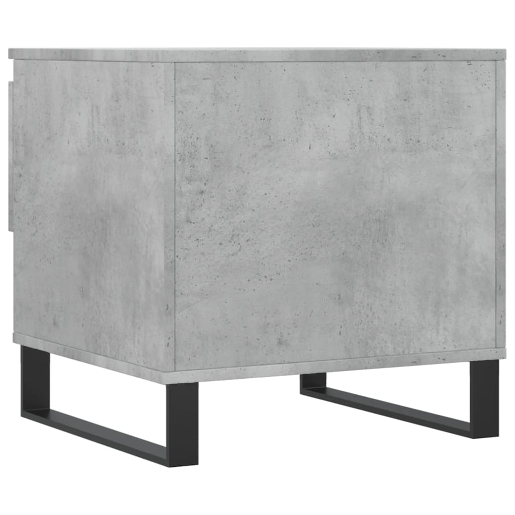 sofaborde 2 stk. 50x46x50 cm konstrueret træ betongrå